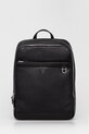 Guess plecak skórzany MONACO skóra licowa czarny HMMOGR.P6145
