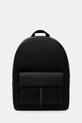 Tommy Hilfiger ruksak pánsky z imitácie kože čierna AM0AM14165
