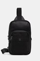 HUGO nahrbtnik moški QUANTIC MONOSTRAP črna 50563707