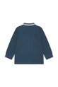 Konges Sløjd longsleeve bawełniany dziecięcy FLORIAN LS POLO GOTS KS104511.PreSpring granatowy SS26
