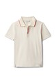 Calvin Klein Jeans polo dziecięce IB0IB02370.128.176.PPY2 beżowy SS26