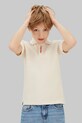 Calvin Klein Jeans polo dziecięce beżowy IB0IB02370.128.176.PPY2