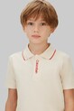 Calvin Klein Jeans polo dziecięce IB0IB02370.128.176.PPY2 beżowy