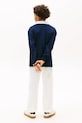 Tommy Hilfiger longsleeve bawełniany dziecięcy granatowy KB0KB10354.128.176.PPY2
