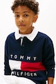Tommy Hilfiger longsleeve bawełniany dziecięcy KB0KB10354.128.176.PPY2 granatowy