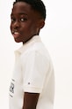 Chłopiec Tommy Hilfiger polo bawełniane dziecięce KB0KB10359.98.PPY2 biały