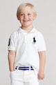 Polo Ralph Lauren polo bawełniane dziecięce aplikacja biały 322670257006