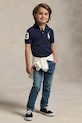 Polo Ralph Lauren polo bawełniane dziecięce granatowy 322670257014
