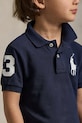 Polo Ralph Lauren polo bawełniane dziecięce 322670257014 granatowy