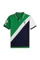 Polo Ralph Lauren polo bawełniane dziecięce wzorzyste zielony 323A96603001