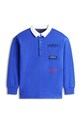 Tommy Hilfiger longsleeve bawełniany dziecięcy KB0KB10045.128.176.PPY2 niebieski SS26
