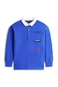Tommy Hilfiger longsleeve bawełniany dziecięcy KB0KB10045.128.176.PPY2 niebieski SS26