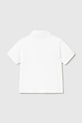 Mayoral polo bawełniane dziecięce 102.3E.Baby.PPY2 biały SS26