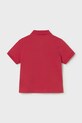 Παιδικά βαμβακερά μπλουζάκια πόλο Mayoral 102.3E.Baby.PPY2 κόκκινο SS26