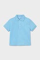 Mayoral polo bawełniane dziecięce bawełna niebieski 102.3E.Baby.PPY2