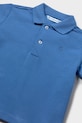 Αγορίστικα Παιδικά βαμβακερά μπλουζάκια πόλο Mayoral 102.3E.Baby.PPY2 μπλε