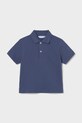 Παιδικά βαμβακερά μπλουζάκια πόλο Mayoral βαμβάκι σκούρο μπλε 102.3E.Baby.PPY2
