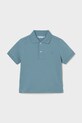 Παιδικά βαμβακερά μπλουζάκια πόλο Mayoral βαμβάκι μπλε 102.3E.Baby.PPY2