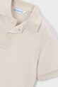 Chłopiec Mayoral polo bawełniane dziecięce 150.5A.Mini.PPY2 beżowy