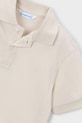 Chłopiec Mayoral polo bawełniane dziecięce 150.5A.Mini.PPY2 beżowy