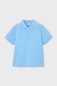Παιδικά βαμβακερά μπλουζάκια πόλο Mayoral βαμβάκι μπλε 150.5A.Mini.PPY2