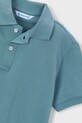 Chłopiec Mayoral polo bawełniane dziecięce 150.5A.Mini.PPY2 turkusowy