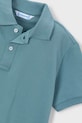 Chłopiec Mayoral polo bawełniane dziecięce 150.5A.Mini.PPY2 turkusowy