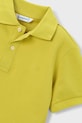 Mayoral polo bawełniane dziecięce zielony 150.5A.Mini.PPY2