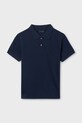 Mayoral polo bawełniane dziecięce bawełna niebieski 890.7F.Junior.PPY2