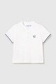 Mayoral polo dziecięce z elastanem biały 1106.3A.Baby.PPY2