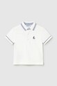 Παιδικό πουκάμισο πόλο Mayoral 1107.3B.Baby.PPY2 λευκό SS26