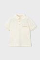 Mayoral polo bawełniane dziecięce 3103.5B.Mini.PPY2 beżowy SS26