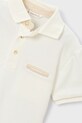 Mayoral polo bawełniane dziecięce beżowy 3103.5B.Mini.PPY2