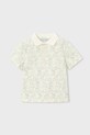 Mayoral polo bawełniane dziecięce 3104.5C.Mini.PPY2 biały SS26