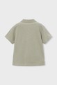 Mayoral tricouri polo din bumbac pentru copii 3105.5C.Mini.PPY2 verde SS26