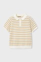 Mayoral polo dziecięce 3106.5C.Mini.PPY2 beżowy SS26