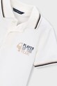 Chłopiec Mayoral polo dziecięce 3108.5G.Mini.PPY2 biały