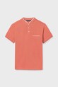 Παιδικά βαμβακερά μπλουζάκια πόλο Mayoral βαμβάκι πορτοκαλί 6163.7B.Junior.PPY2