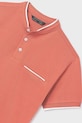 Αγορίστικα Παιδικά βαμβακερά μπλουζάκια πόλο Mayoral 6163.7B.Junior.PPY2 πορτοκαλί