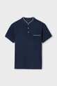 Mayoral polo bawełniane dziecięce bawełna granatowy 6163.7B.Junior.PPY2