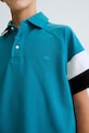 Mayoral polo dziecięce 6165.7D.Junior.PPY2 turkusowy