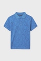 Mayoral polo dziecięce wzorzyste niebieski 6169.7G.Junior.PPY2