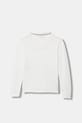 Emporio Armani longsleeve copii EB001561.AF20390 alb SS26
