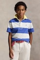 Pamučna polo majica Polo Ralph Lauren pamuk plava 323A12250004