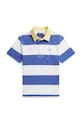 Pamučna polo majica Polo Ralph Lauren 323A12250004 plava SS26