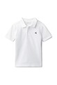 Calvin Klein Jeans polo majica otroška bombažna LVCKSJB29B.128.176.PPY2 bela SS26