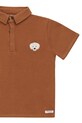 Donsje polo niemowlęce Wouti Shirt Golden Retriever brązowy 4098703.80.92