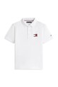 Tommy Hilfiger polo dziecięce bawełniane KB0KB10227.128.176.PPY2 biały SS26