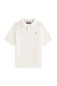 Tommy Hilfiger polo dziecięce bawełniane KB0KB10251.128.176.PPY2 beżowy SS26