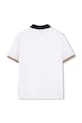 Dětské polo tričko BOSS J52955.162.174 bílá SS26